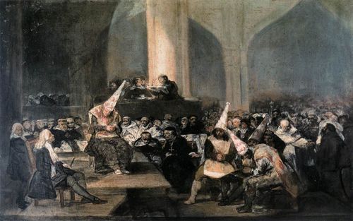 The Tribunal of the Inquisition, Francisco de Goya